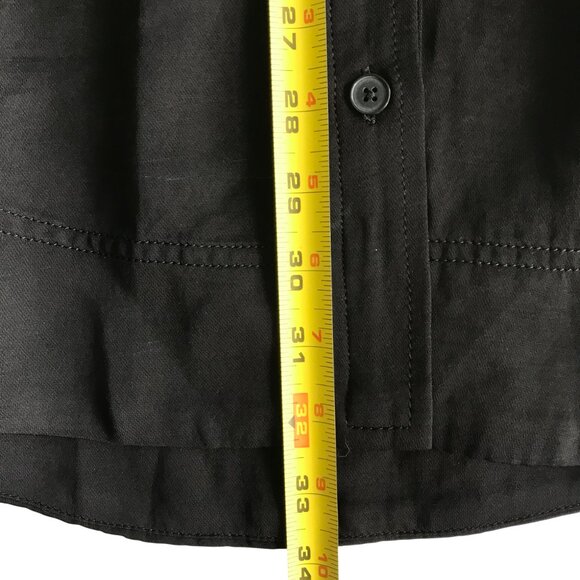 Madewell Sammy Utility Button-Front Mini Dress XS - Picture 8 of 16